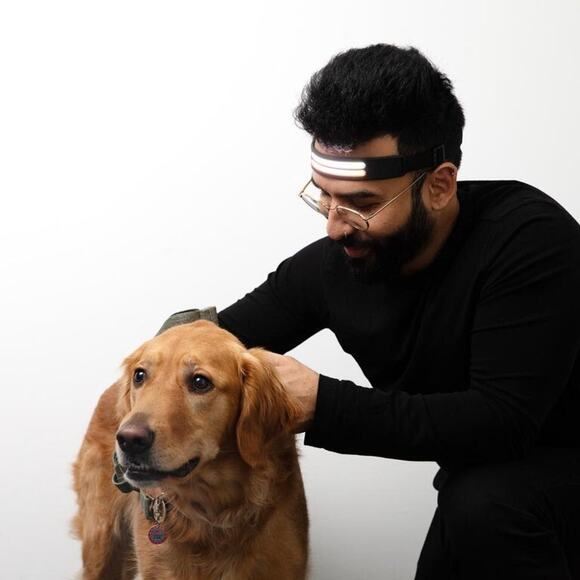 Power To Go Two Strip Multifunction Headlamp, Rechargeable - NIB - Picture 1 of 3